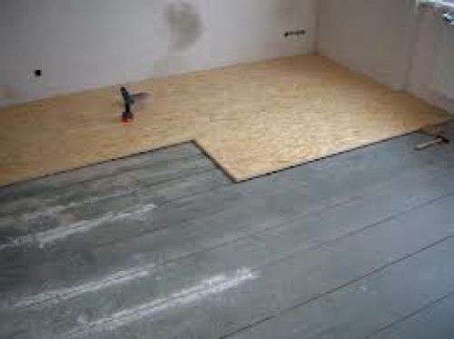 Укладка ДСП на деревянный пол, на бетонный своими руками: инструкция, фото, видео