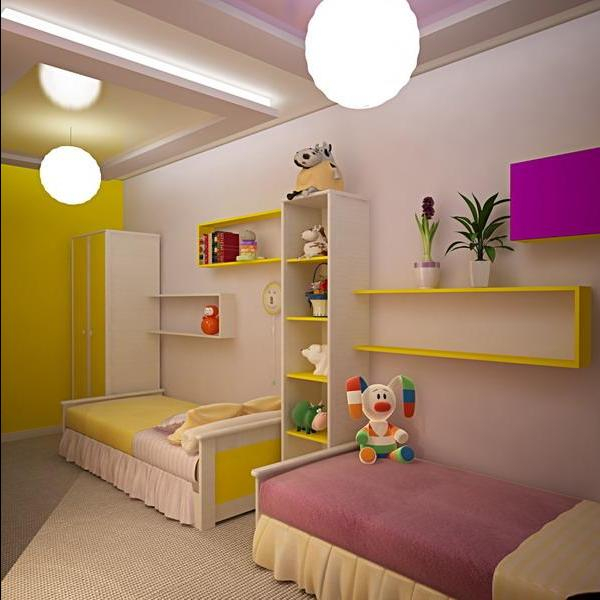 Как создать детскую спальню для двоих детей?