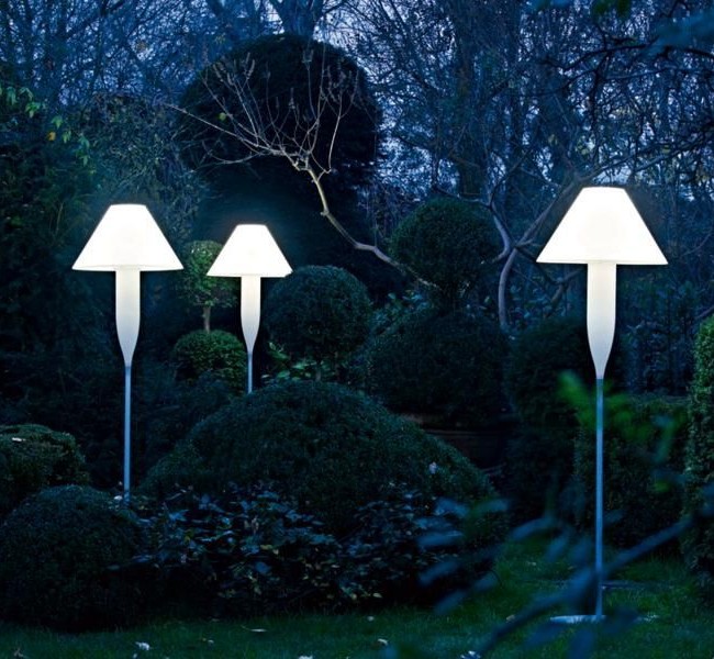 Садовые светильники - торшеры