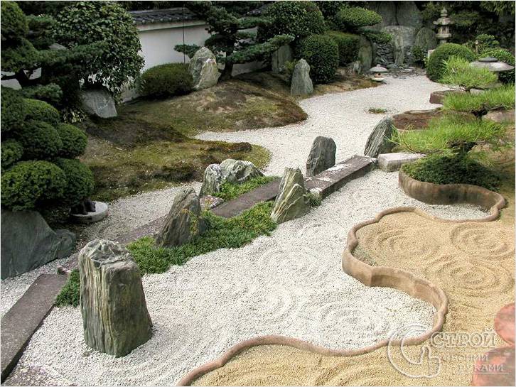 Сад в лучших японских традициях