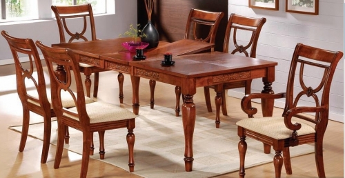 Раскладной деревянный кухонный стол