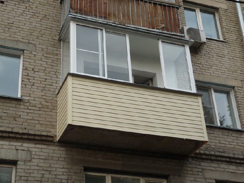 Установка балконов