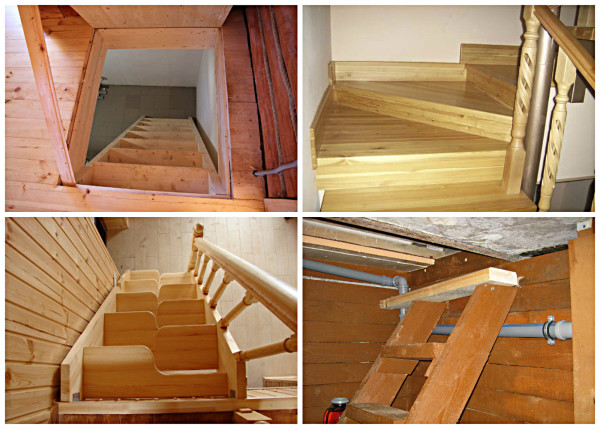 Как сделать деревянную лестницу в подвал