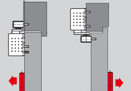 Установка доводчика устанавливается на дверную коробку со стороны противоположной петлям, или на дверное полотно со стороны петель