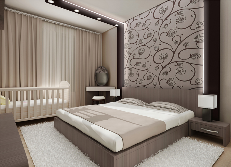 Перед тем, как бежать за покупками новых отделочных материалов, следует определиться с будущим дизайном спальни