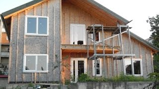 Окна Rehau, установка пластиковых окон в каркасном доме в Рес.Молдове