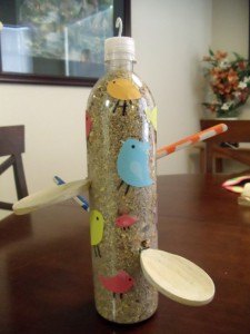 Кормушка из пластиковой бутылки