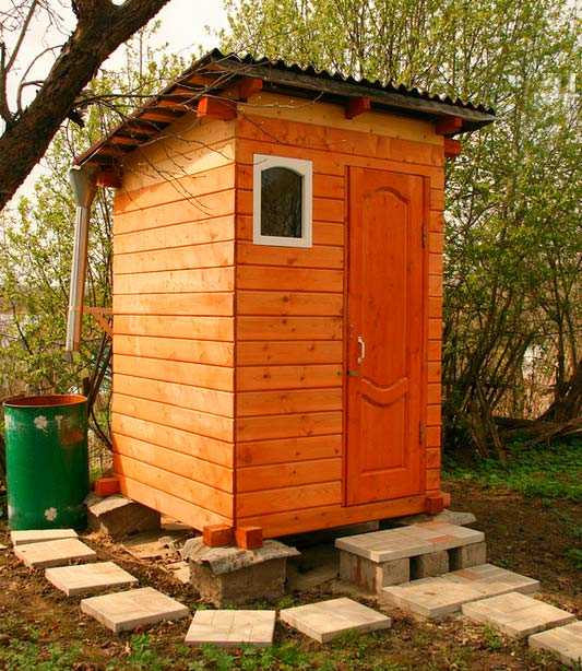 Деревенский туалет как сделать